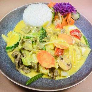 Curry-Rindfleisch