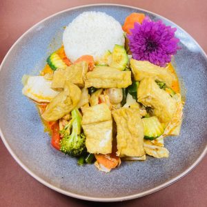 Tofu mit versch. Gemüse