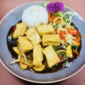 Tofu mit versch. Gemüse
