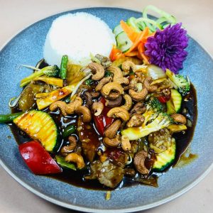 mit Hoisin Sauce