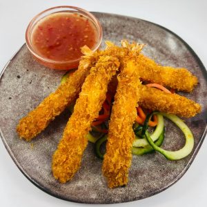 5 Tempura Garnelen (gebacken)