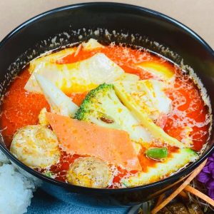 Rote Curry Sauce (scharf)