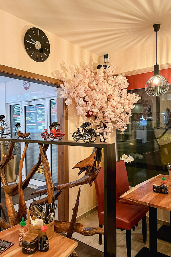 Ein Blick in unser Restaurant Dai Wok Sushi in Tostedt